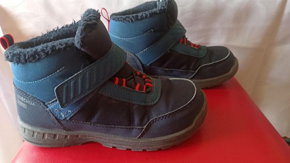 Kozaki chłopięce Quechua rozm. 31 dł. wkładki 19,5cm