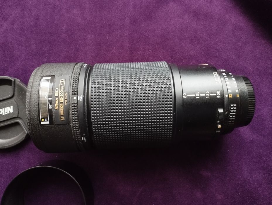 Обʼєктив Nikon ED AF Nikkor 80-200 mm 1:2,8 Dmk1