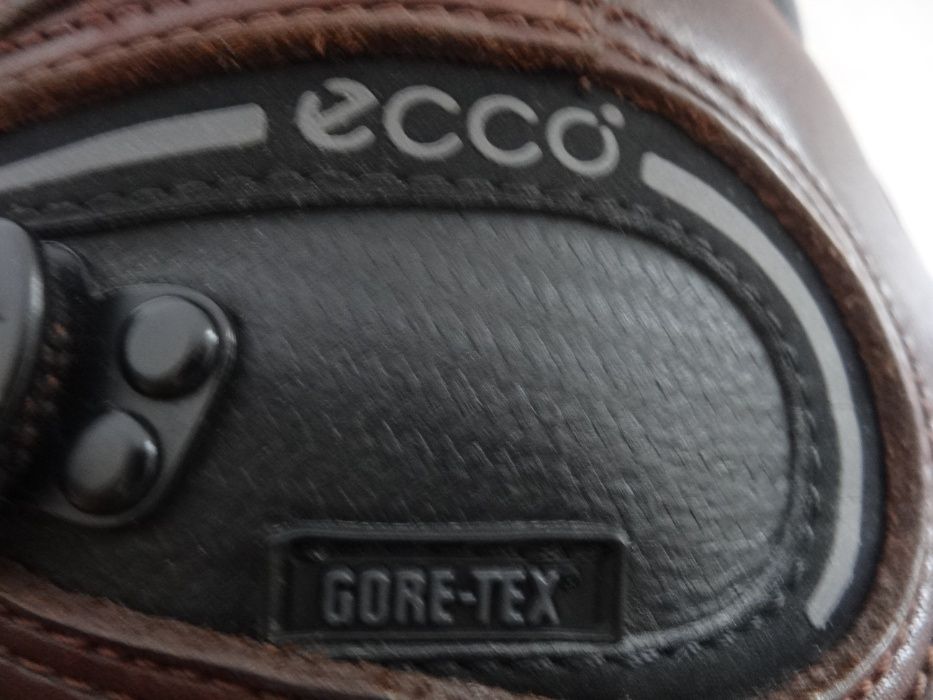 Buty ECCO Receptor roz 46 GORE-TEX Górskie Trekkingowe Skóra Vibram