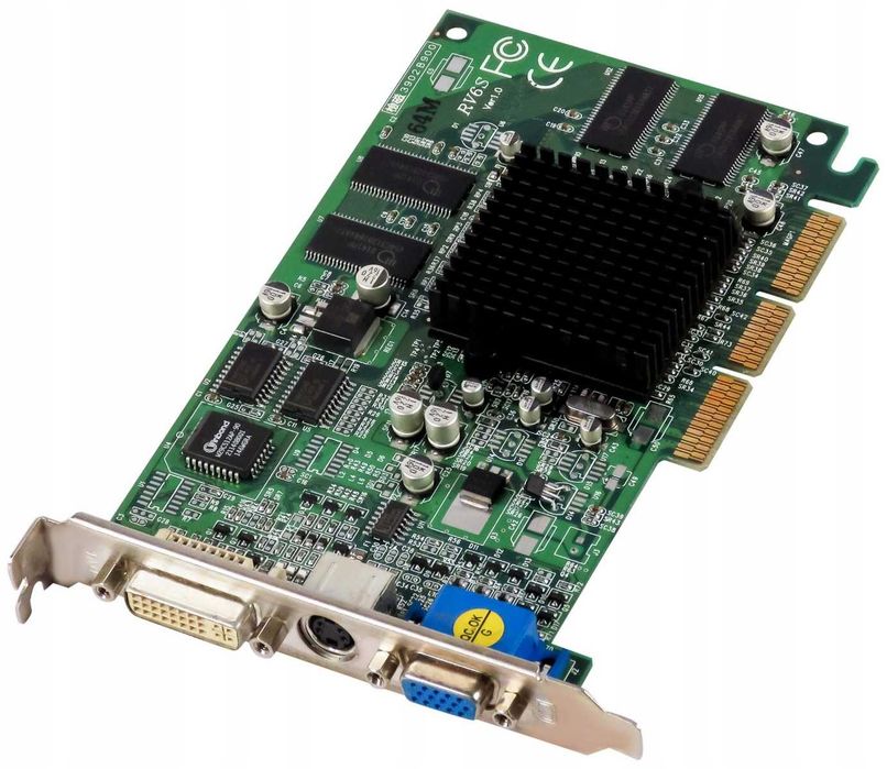 karta gaficzna retro ATI RADEON 7000 64MB (DDR) AGP DVI VGA RV6S