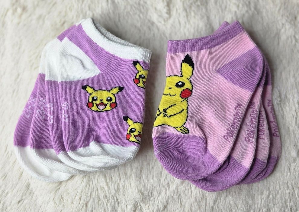 4x Skarpetki Pikachu dziecięce 23-26