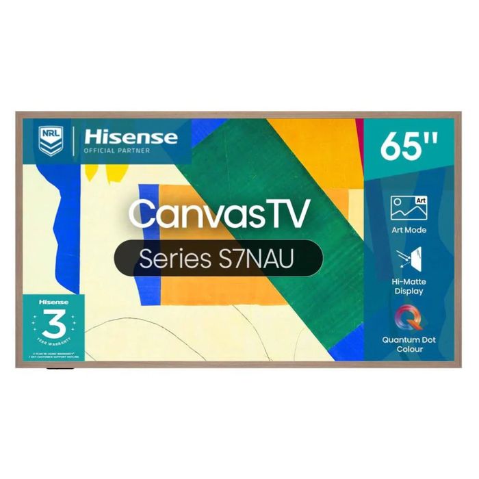 ТОП Телевізор Hisense 65S7NAU 4К QLED 144гц