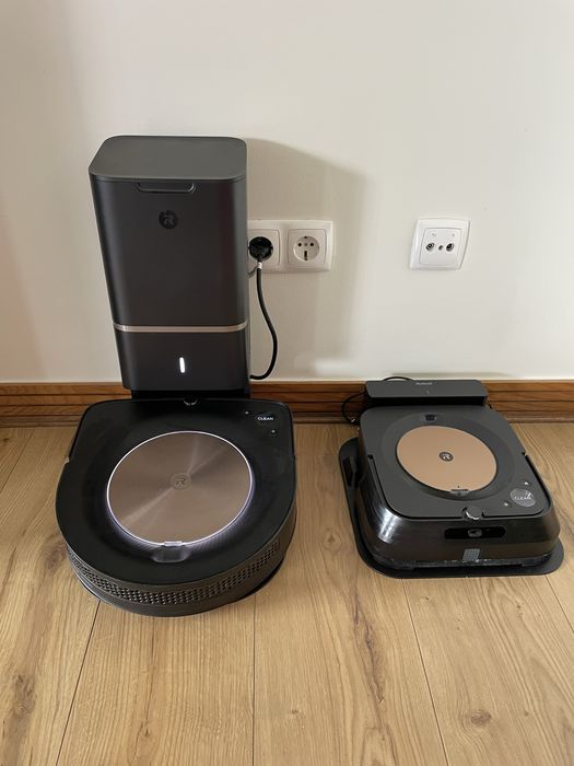 Aspirador IRobot Roomba S9+ e Braava Jet M6
