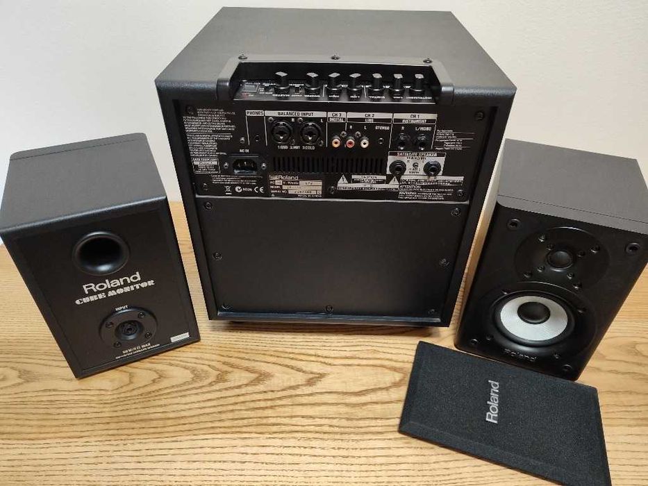Nagłośnienie 2.1 Roland CM-110 jakość moc 100 W Olsztyn • OLX.pl