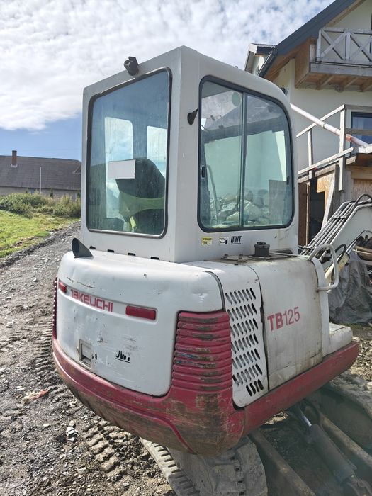 Minikoparka Takeuchi TB 125 3T
