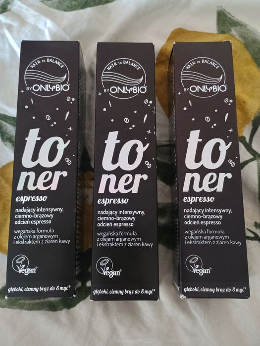 Toner espresso Only BIO 3szt nowe