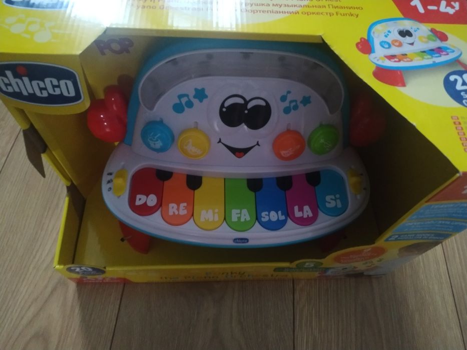 Wesoła orkiestra Chicco pianino Funky The Piano Orchestra Toruń