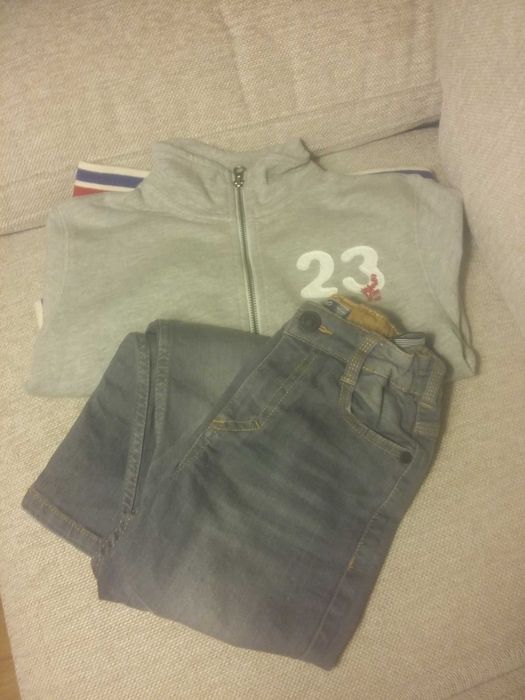 Komplet MANGO 128 spodnie i bluza