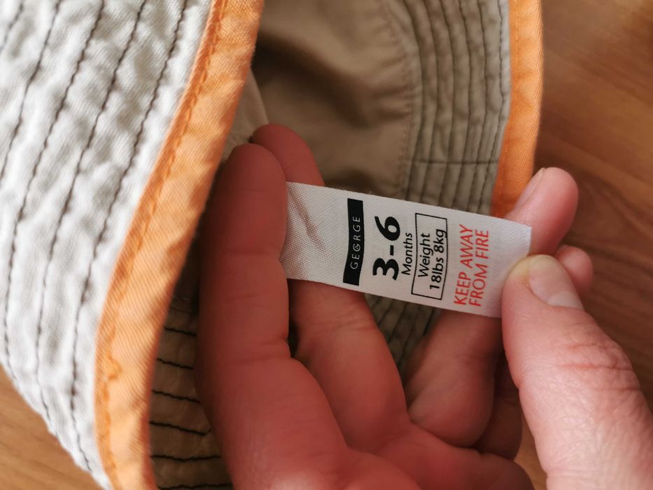 Kapelusz 3-6 miesięcy George