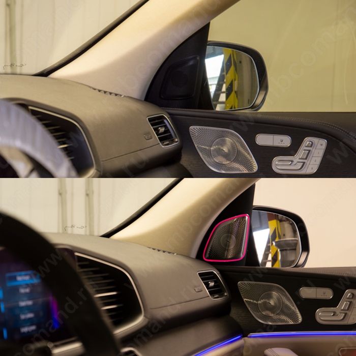 динамики мерседес mercedes burmester high-end 3d GLE GLS GLE w167