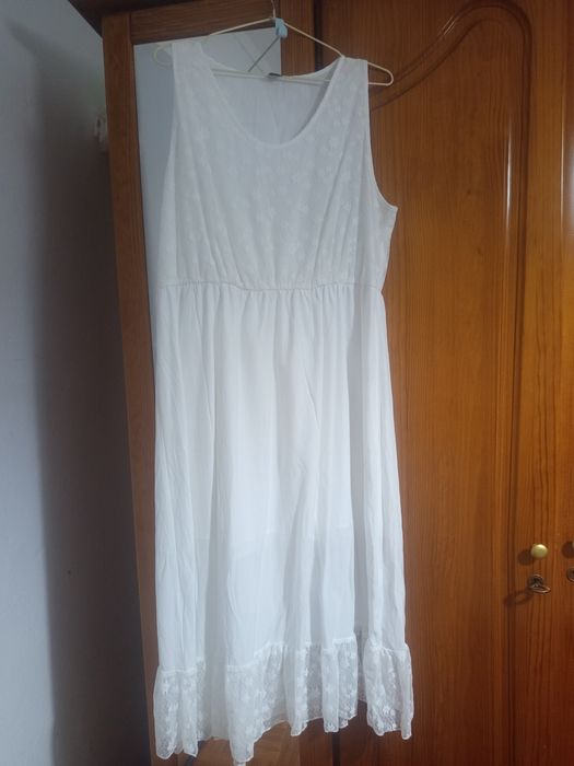 Vestido branco XL
