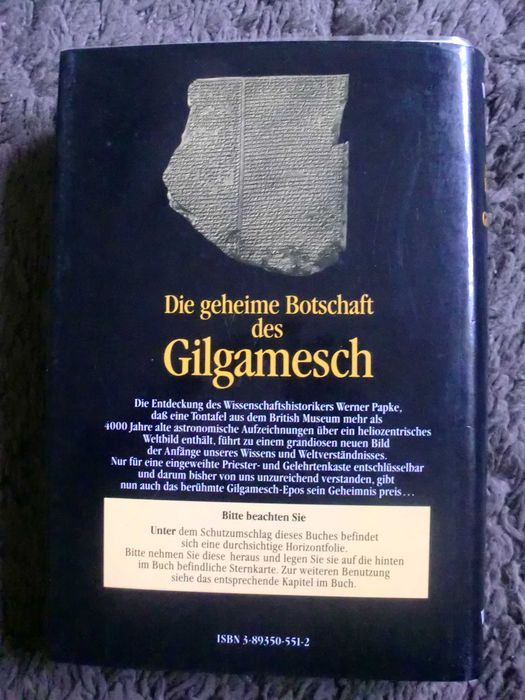 Die geheime Botschaft des Gilgamesch de Werner Papke
