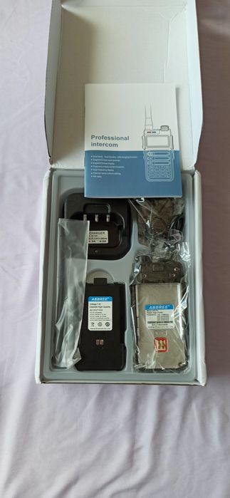 Skaner częstotliwości ambbree UV-5R policja straż PKP ochrona wojsko