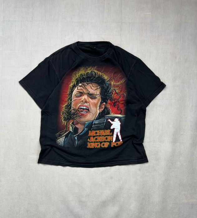 Koszulka Michael Jackson King Of Pop Vintage