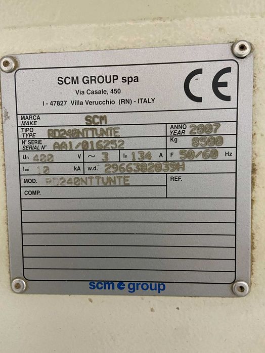 CNC SCM de 5 eixos