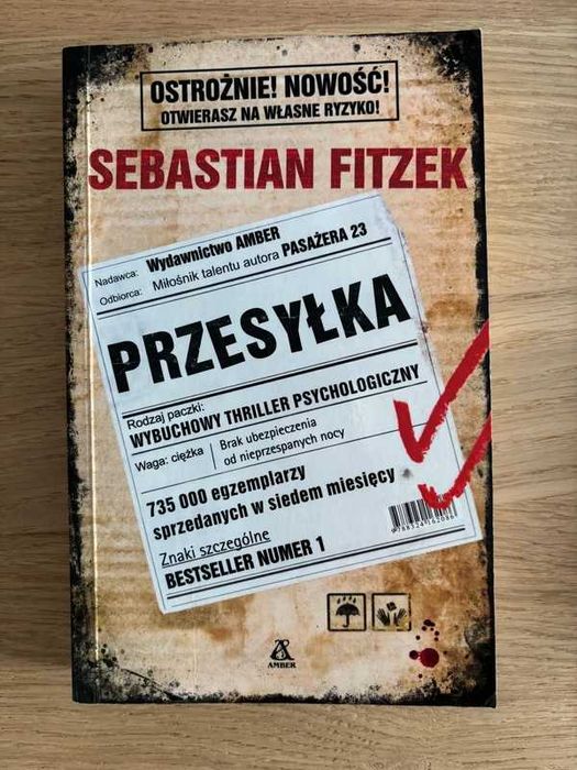Przesyłka - Sebastian Fitzek | Mroczny Thriller Psychologiczny