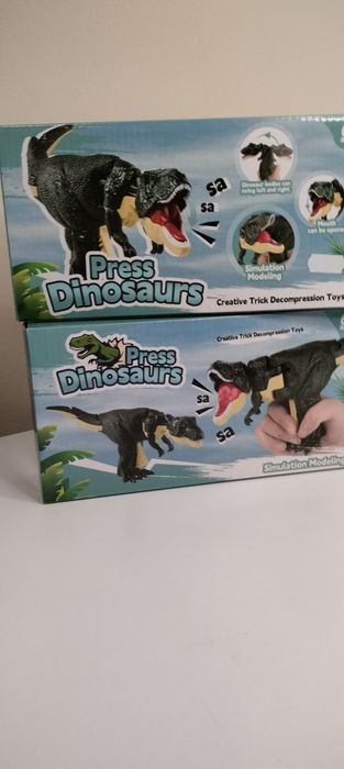 Nowa zabawka Press Dinosaurs