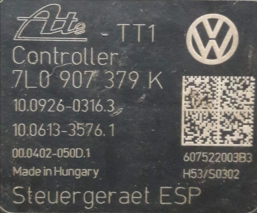 Блок ABS АБС 7L0907379A\L\F\G\C\K\P\E Volkswagen Touareg 2003 - 2009