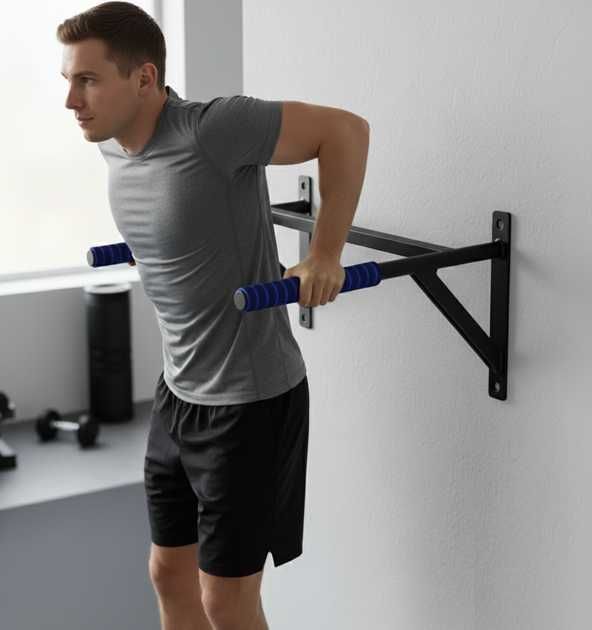 Настінні Бруси SAB 55 см | Суцільнозварні, Посилені, Нековзкі Ручки