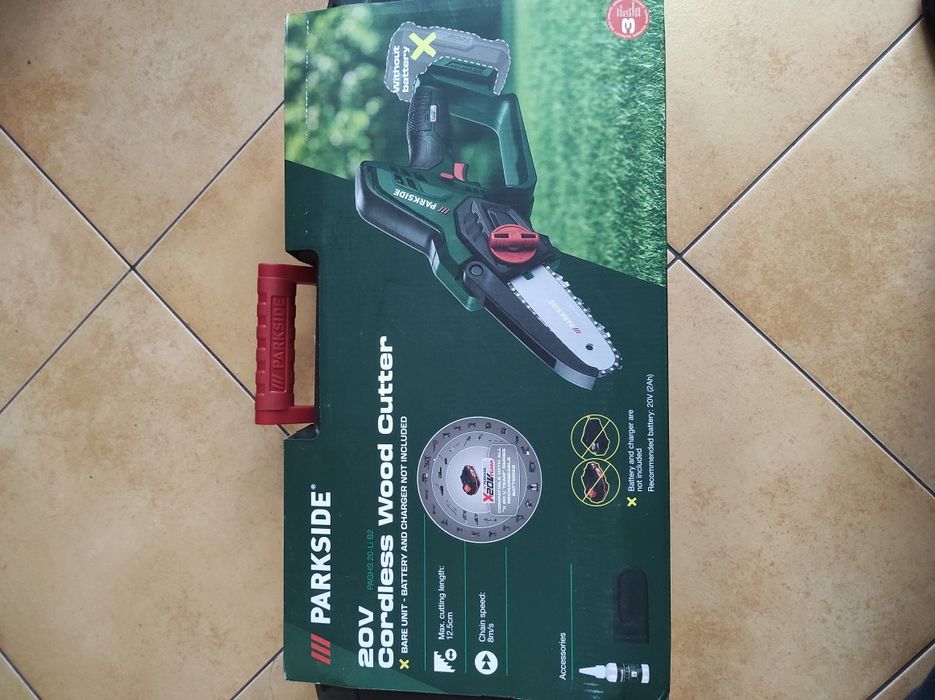 Ланцюгова міні пила PAGHS 20-Li B2 акумуляторна НІМЕЧЧИНА цепная пилка