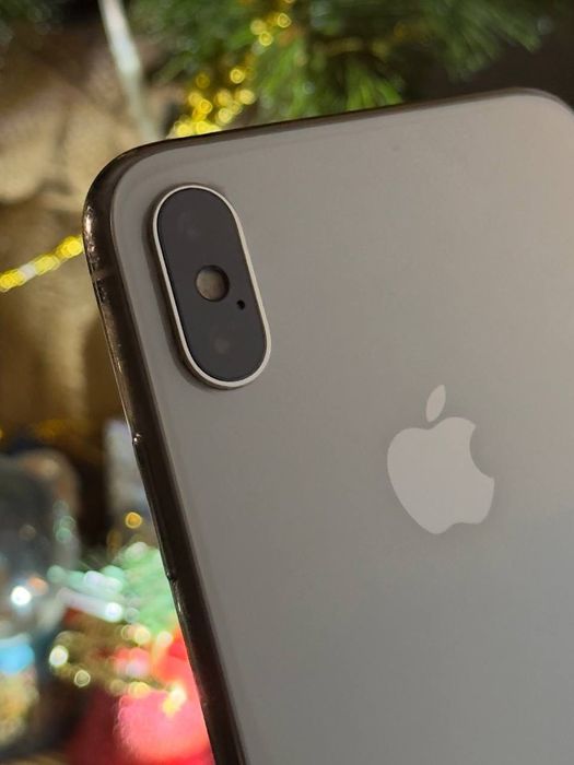 iPhone XS Silver. Комплект, на подарунок