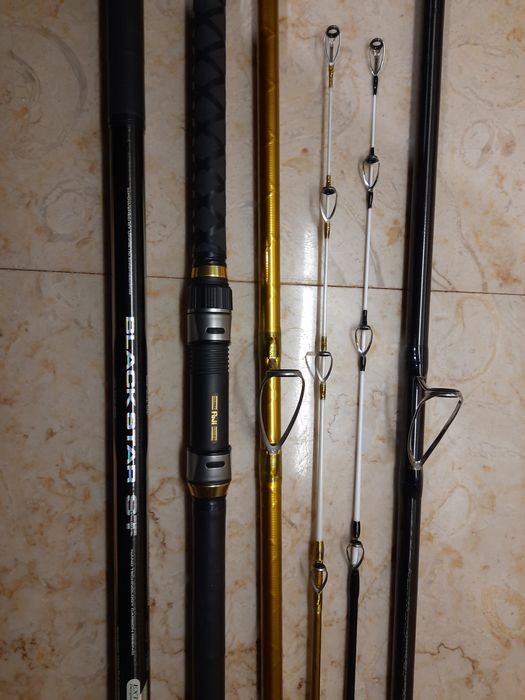 Duas canas cinettic, black star st e record buster xsb