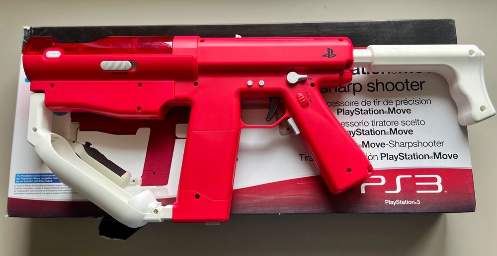 PlayStation Move Sharp Shooter praktycznie nowy rozpakowany kpl ps3