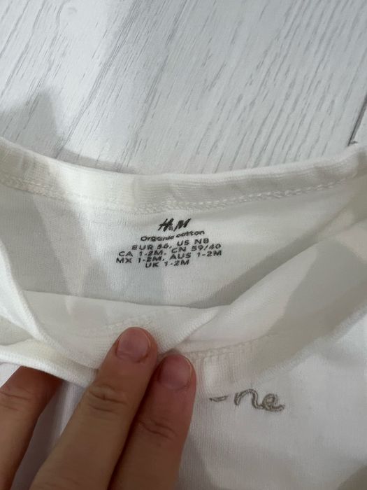Боді та штанішки H&M для новонародженого