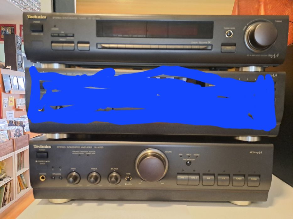 Wieża technics Wzmacniacz SU A700, ST GT550