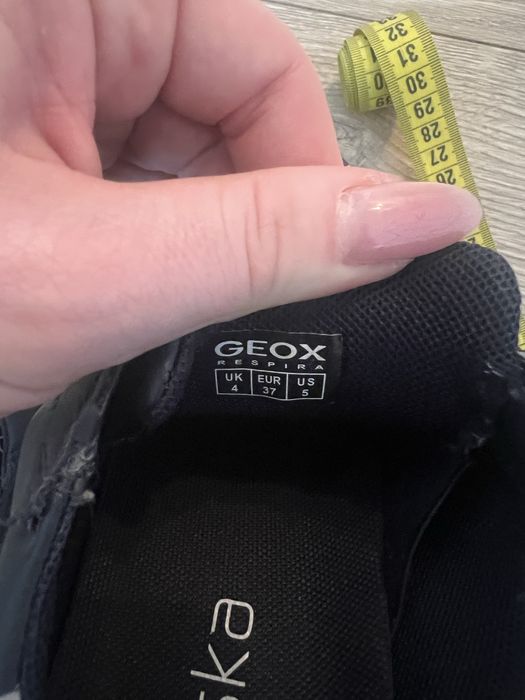 Підліткові кеди шкіряні Geox