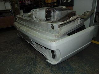 bmw 735i e32 traseira de chapa