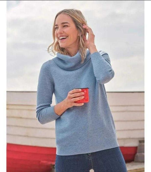 Кашеміровий світер пуловер джемпер кашемір + вовна мериноса woolovers