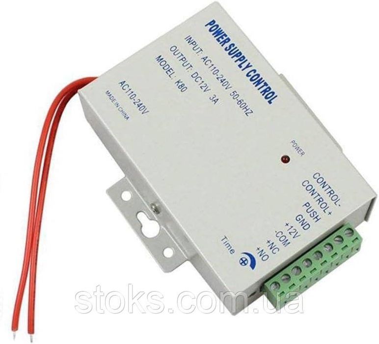 Блок живлення для електронного замка домофон AC 110-240V DC12v 3A 36w
