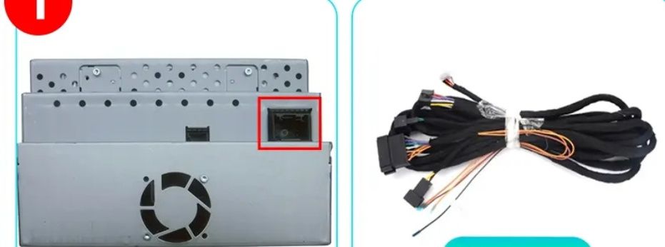 Cabo extensão fibra óptica Mercedes 6 Metros para Auto rádio NOVO