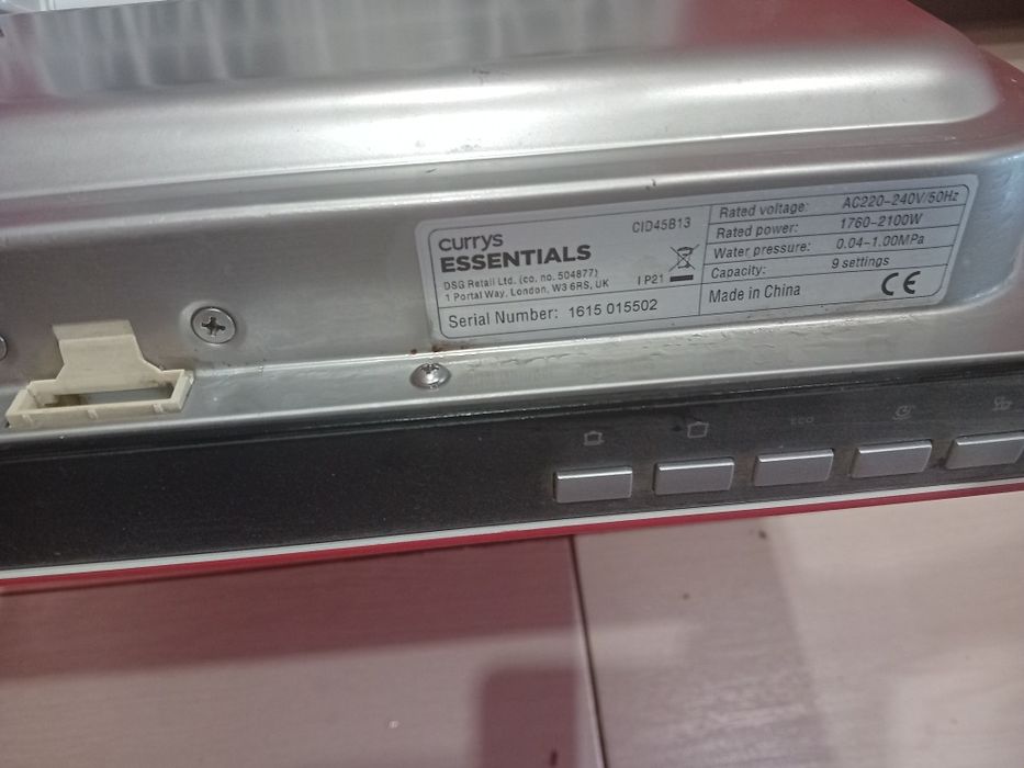 Zmywarka do zabudowy 45