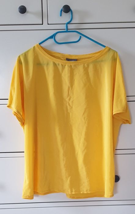 2 Żółte Bluzki Damskie Yessica r. L/XL