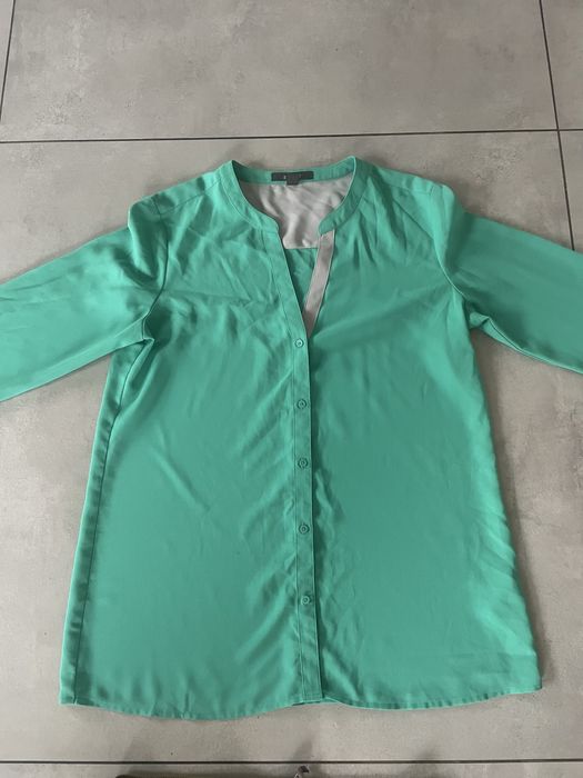 Elegancki komplet bluzka Esprit + spodnie roz. XL