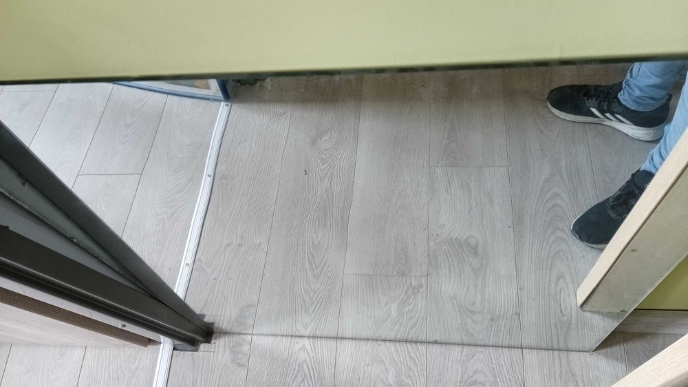 Lustro bez ramy 80cmx 88cm