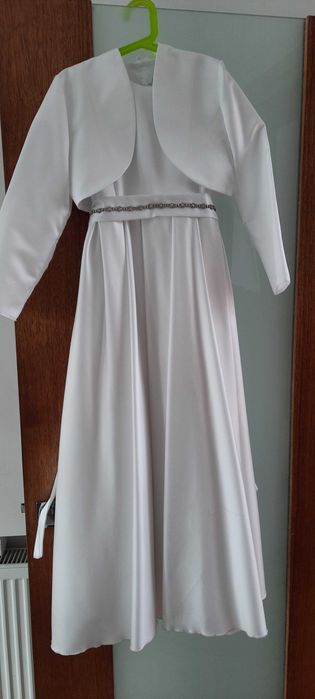 Sukienka komunijna z bolerkiem 128 cm