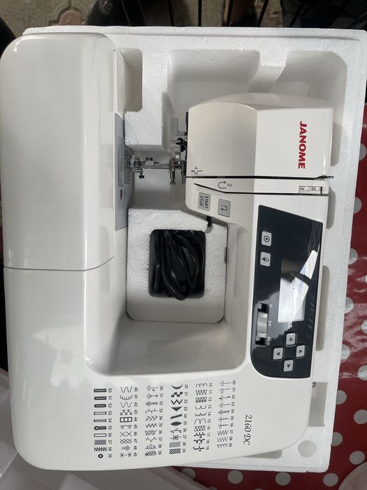 Швейная машинка janome 2160 dc новая