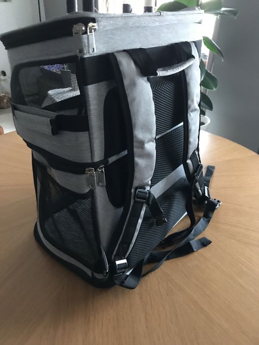 Mochila transportadora para animais