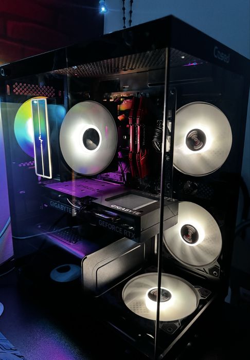 Komputer gamingowy – RTX 4060, Ryzen 5 5500 (nowy)