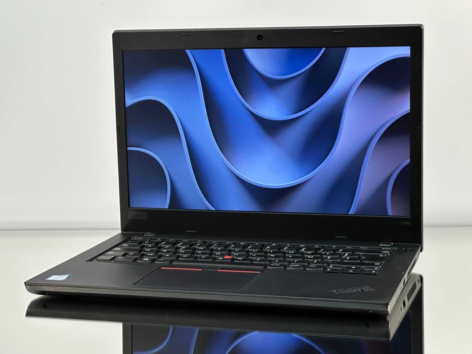 Best Seller Poleasingowy Laptop Lenovo ThinkPad l480 Intel Core i5 8GB RAM 256GB SSD NVMe Windows 11 Pro + ORYGINALNY zasilacz Lenovo ładowarka