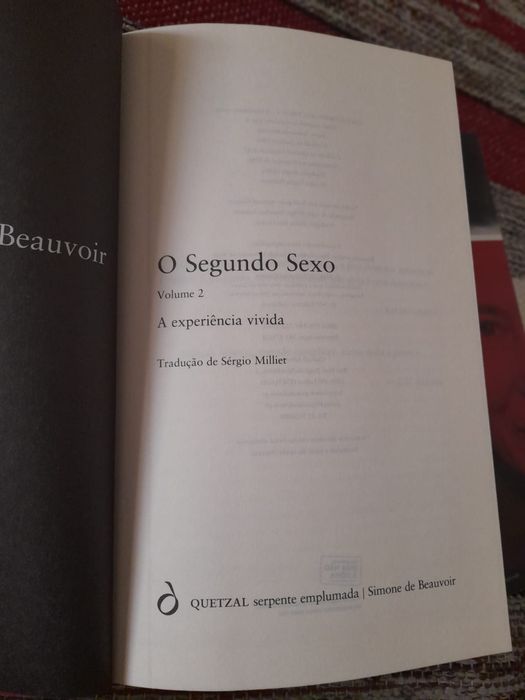 NOVOS Segundo Sexo I e II Simone de Beauvoir