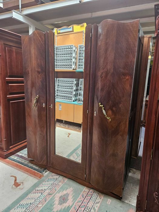 Roupeiro antigo estilo arte Deco - Bom estado geral