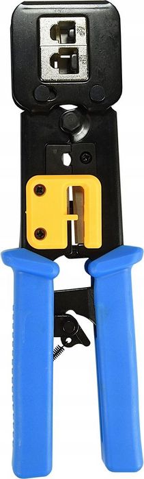 Zaciskarka do wtyków RJ45 standardowych oraz przelotowych ALANTEC