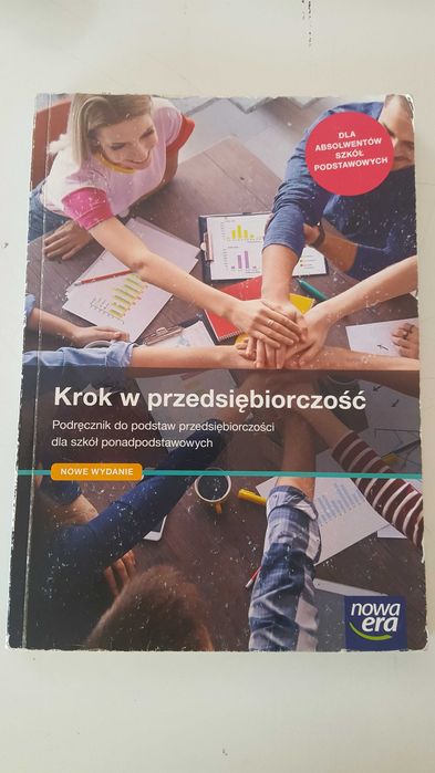Krok w przedsiębiorczość -szkoła ponadpodstawowa  - podręcznik- wydawnictwo Nowa Era