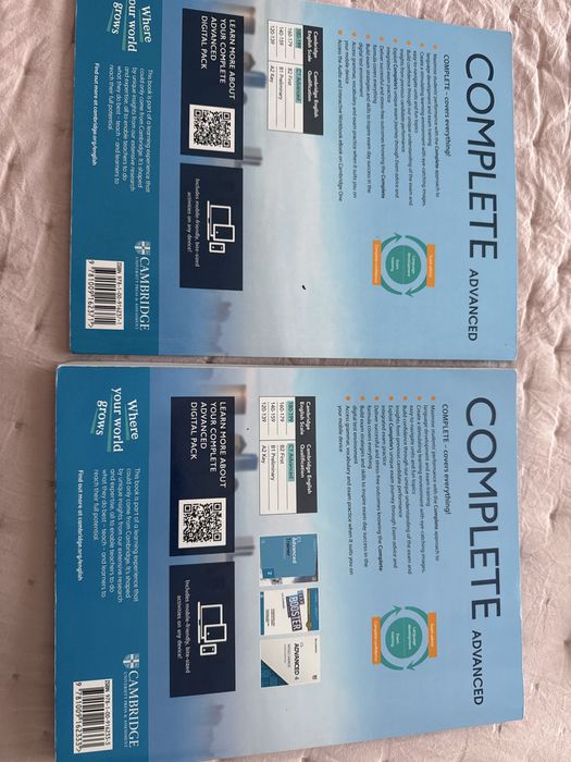 COMPLETE ADVENCED - C1 - CAMBRIDGE - Manual e Caderno de Atividades