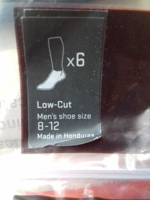 Комплект носков Nike Low-Cut 6пар оригинал Eur 42-46
