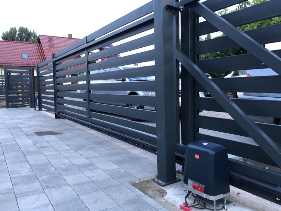 Ogrodzenie panelowe komplet z montażem betonem i dostawą